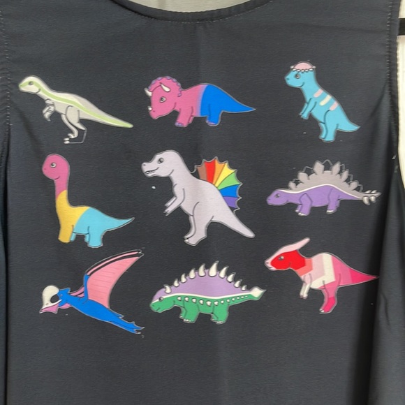 Dinosaur Pride Dress - Picture 2 of 4